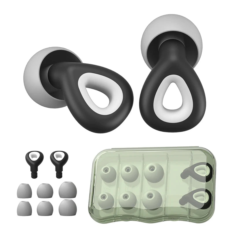 Ultimate Noise-Canceling Silicone Earplugs