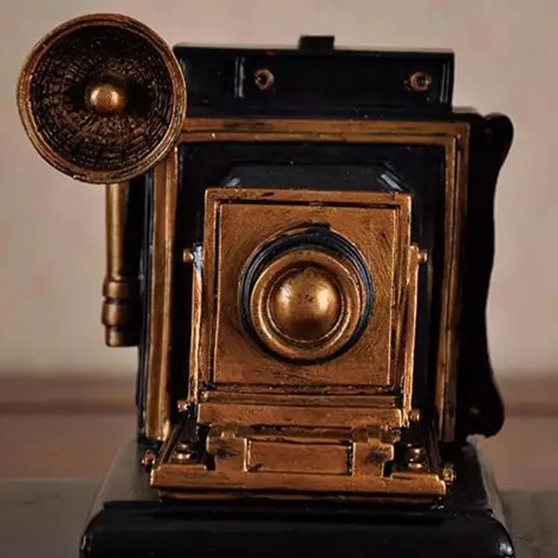 Bookends Books Rely on Retro Camera Movie Film Projector Collector's