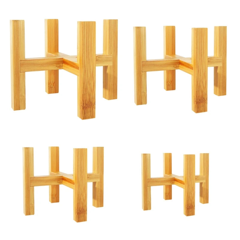 Wood Flower  Stand Home