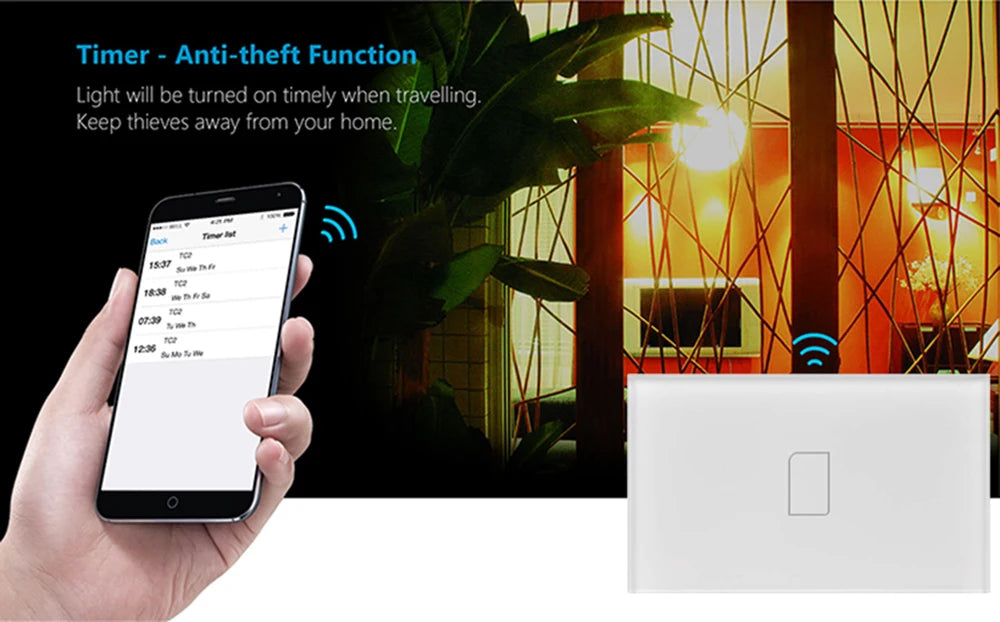Broadlink TC2S WiFi Smart Light Switch