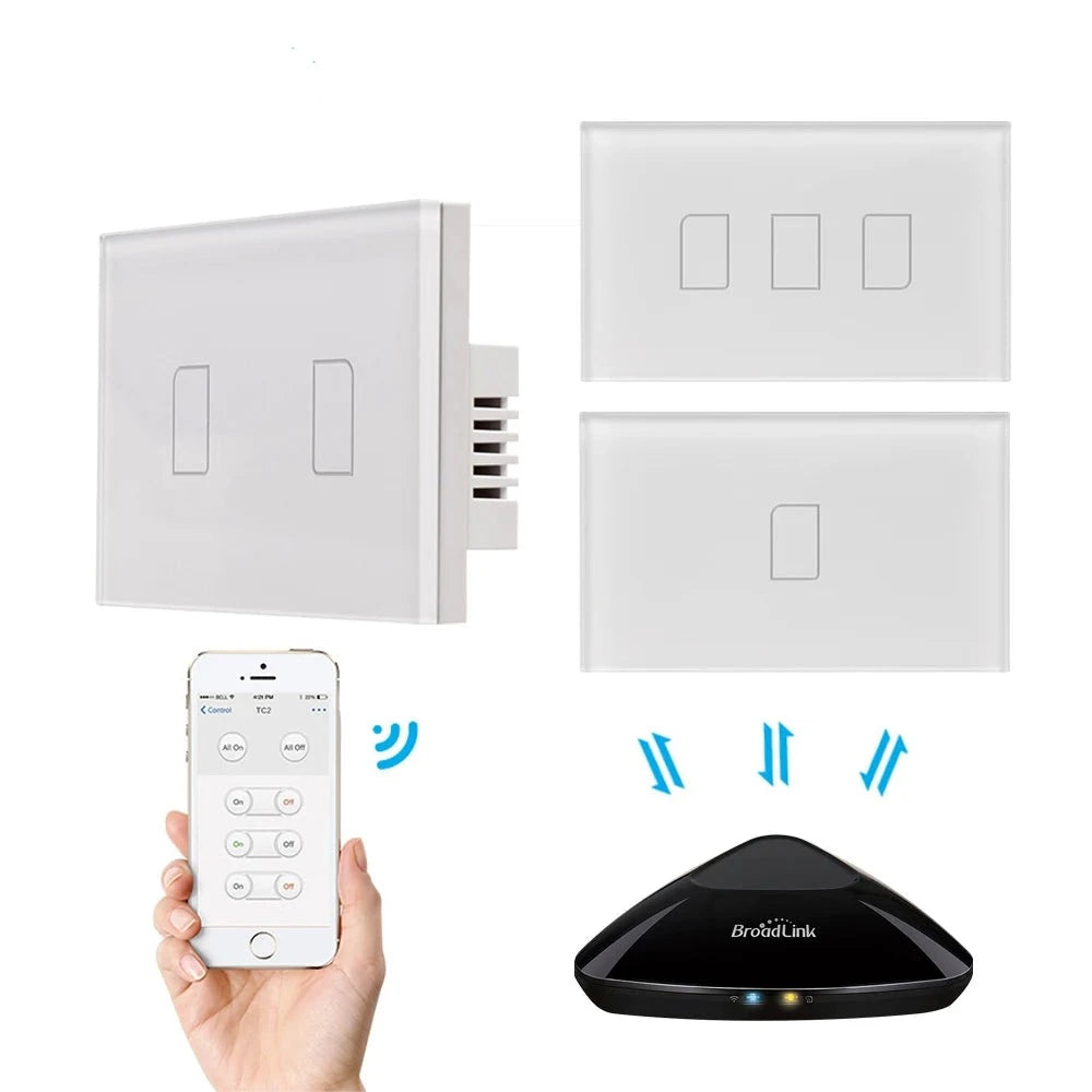 Broadlink TC2S WiFi Smart Light Switch