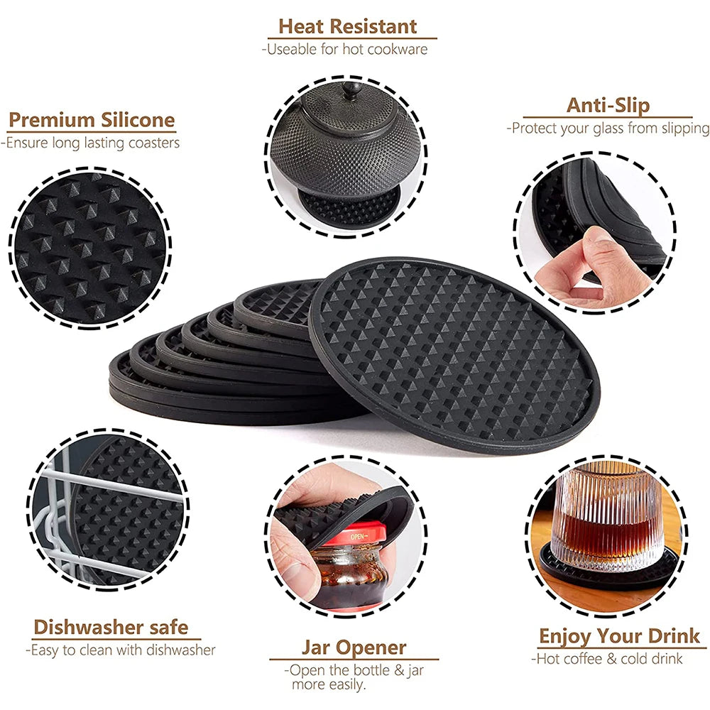 Silicone Drink Coasters