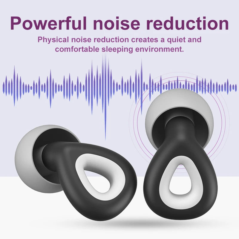 Ultimate Noise-Canceling Silicone Earplugs