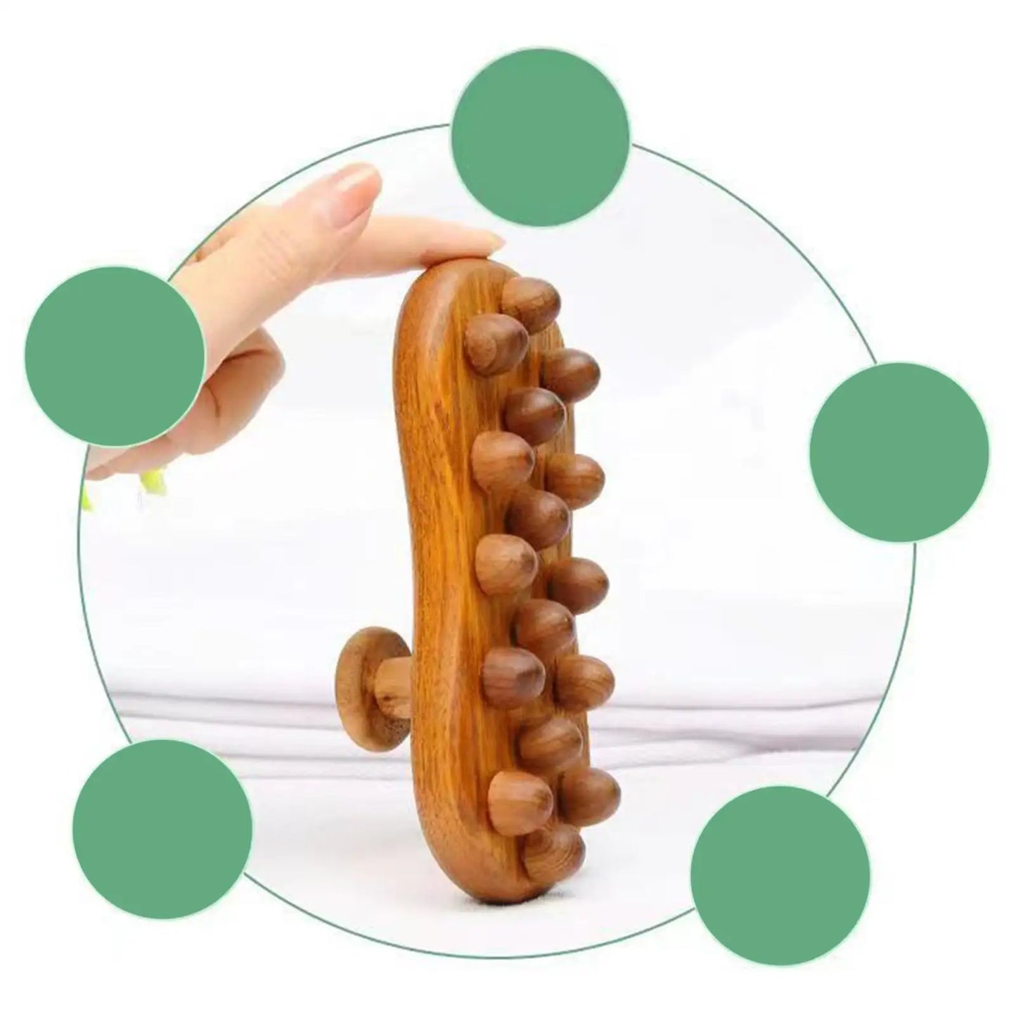 Wooden Massage Brush Therapy Tool