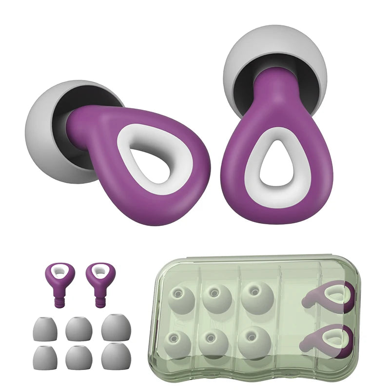 Ultimate Noise-Canceling Silicone Earplugs