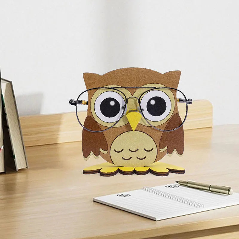 Wise Up Your Décor: The Enchanting Owl Eyeglass Holder