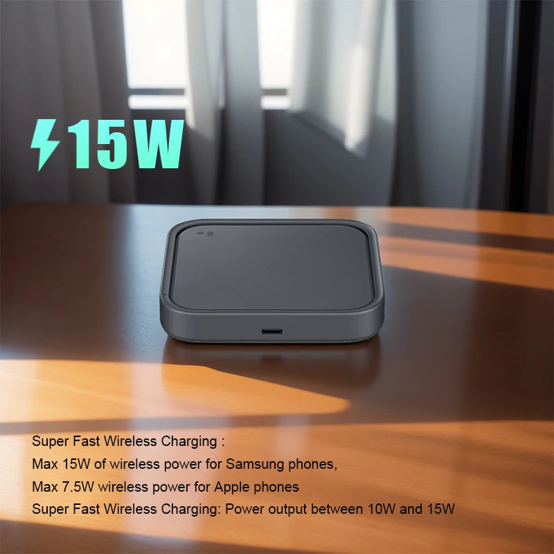 Fast Wireless Charger For Samsung Galaxy Z Fold Flip 3 4 5 S23 S22 S21 Note20 Ultra S10+ S9 S8 Plus Earphone 15W