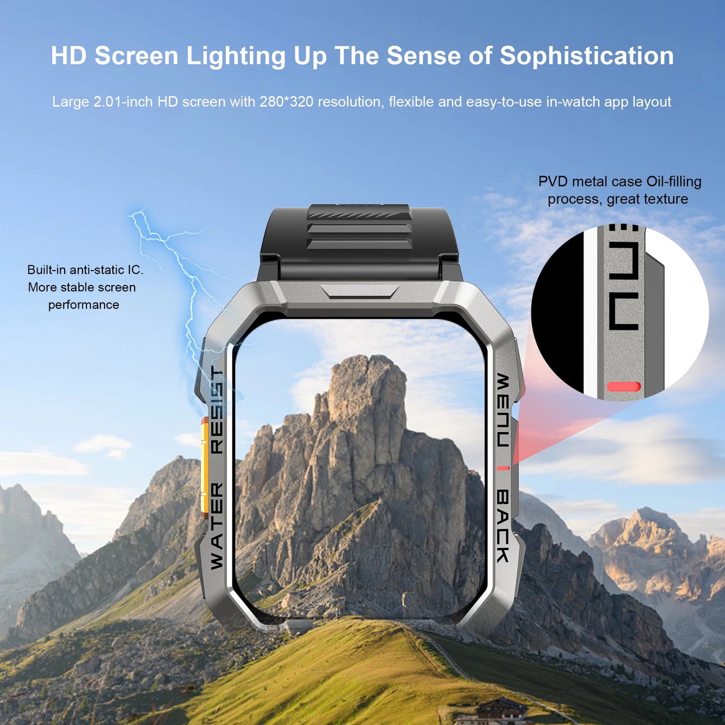 Blackview W60: Rugged Smartwatch for Outdoor Adventures