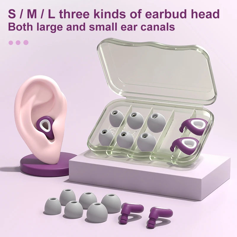 Ultimate Noise-Canceling Silicone Earplugs