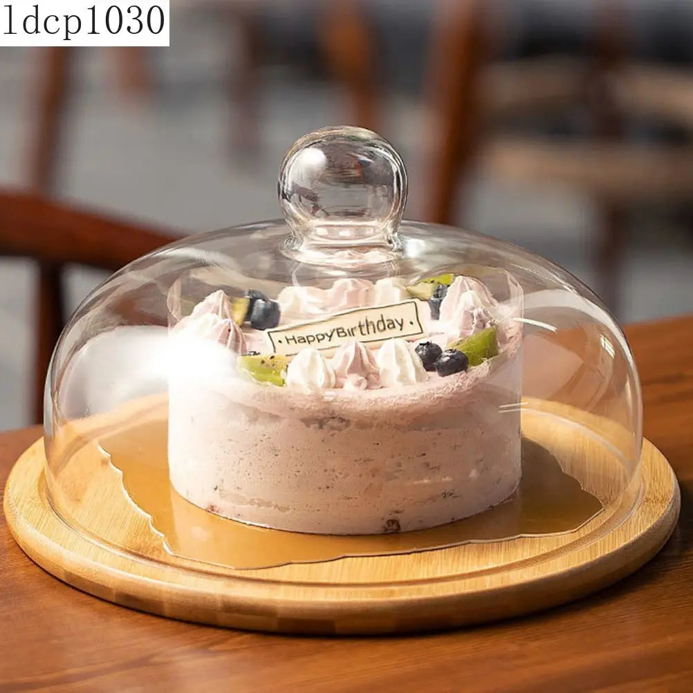 Wooden Cake Stand Dessert Plate Macaron