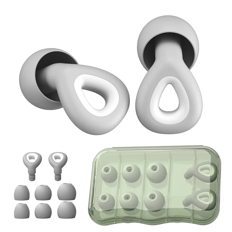 Ultimate Noise-Canceling Silicone Earplugs