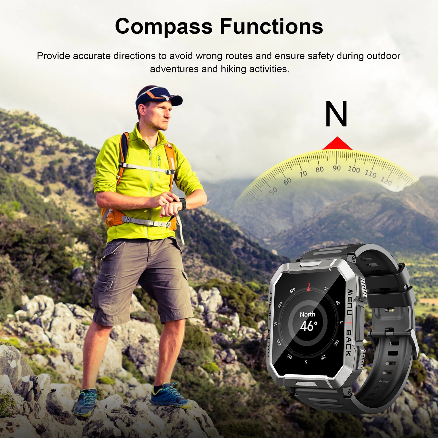 Blackview W60: Rugged Smartwatch for Outdoor Adventures
