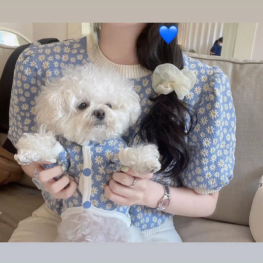 Warm Buttoned Pet Coat