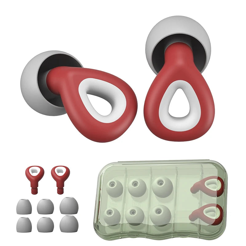 Ultimate Noise-Canceling Silicone Earplugs
