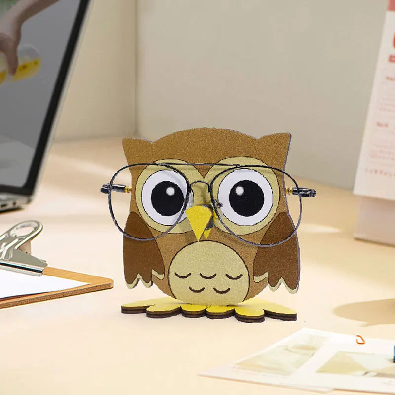 Wise Up Your Décor: The Enchanting Owl Eyeglass Holder