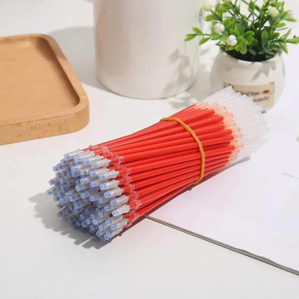 Ink Refills 20Pcs Eco-friendly Quick Drying Plastic  Student Stationery Writing Pen Refills School Supplies