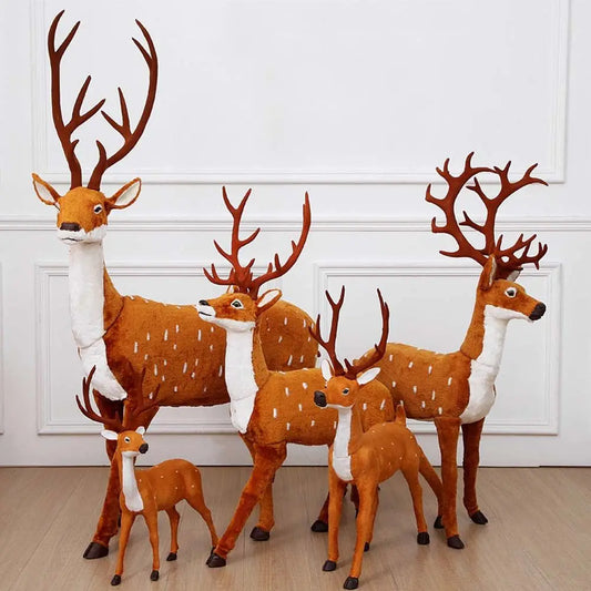 Cartoon HandmadeDeer Christmas Decoration