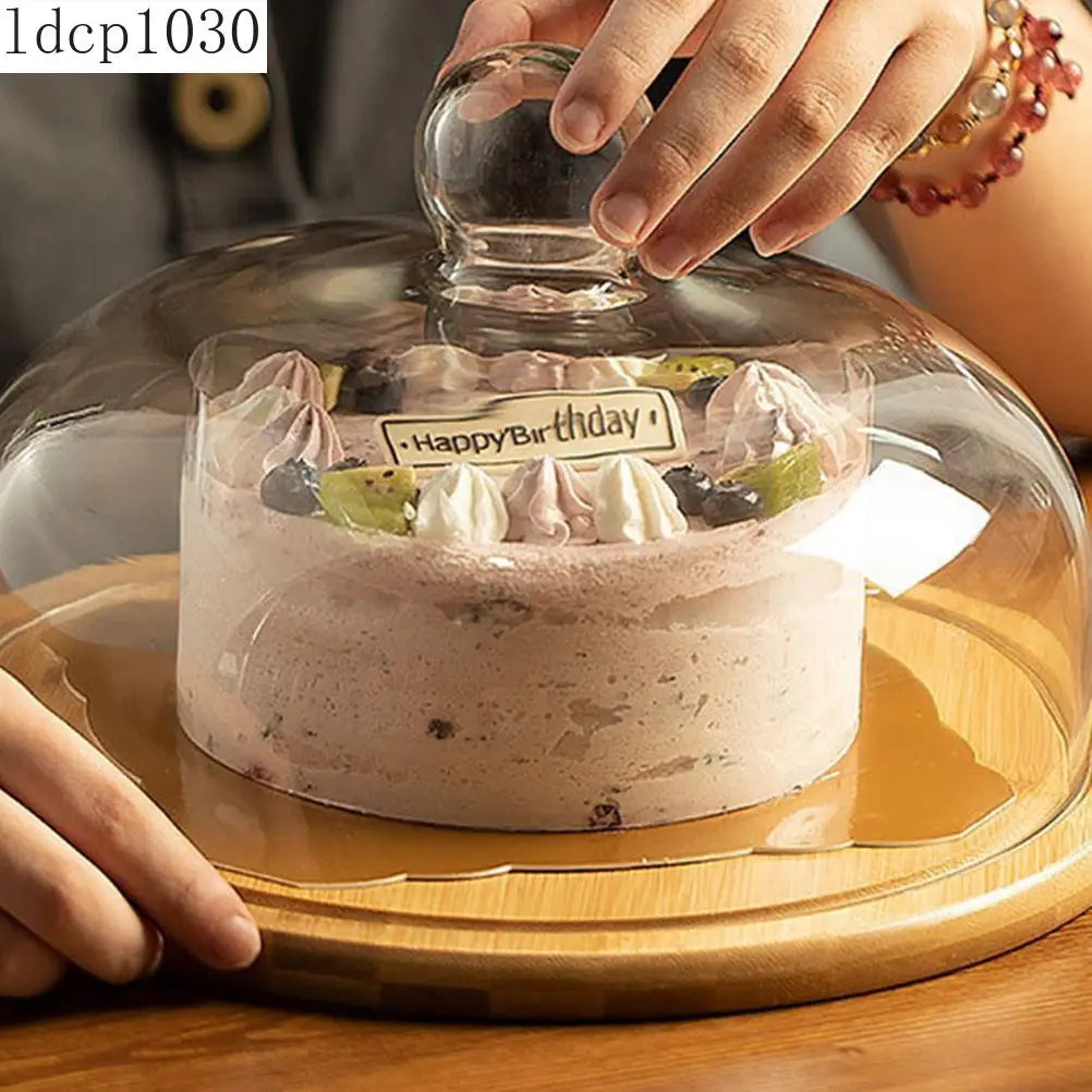 Wooden Cake Stand Dessert Plate Macaron