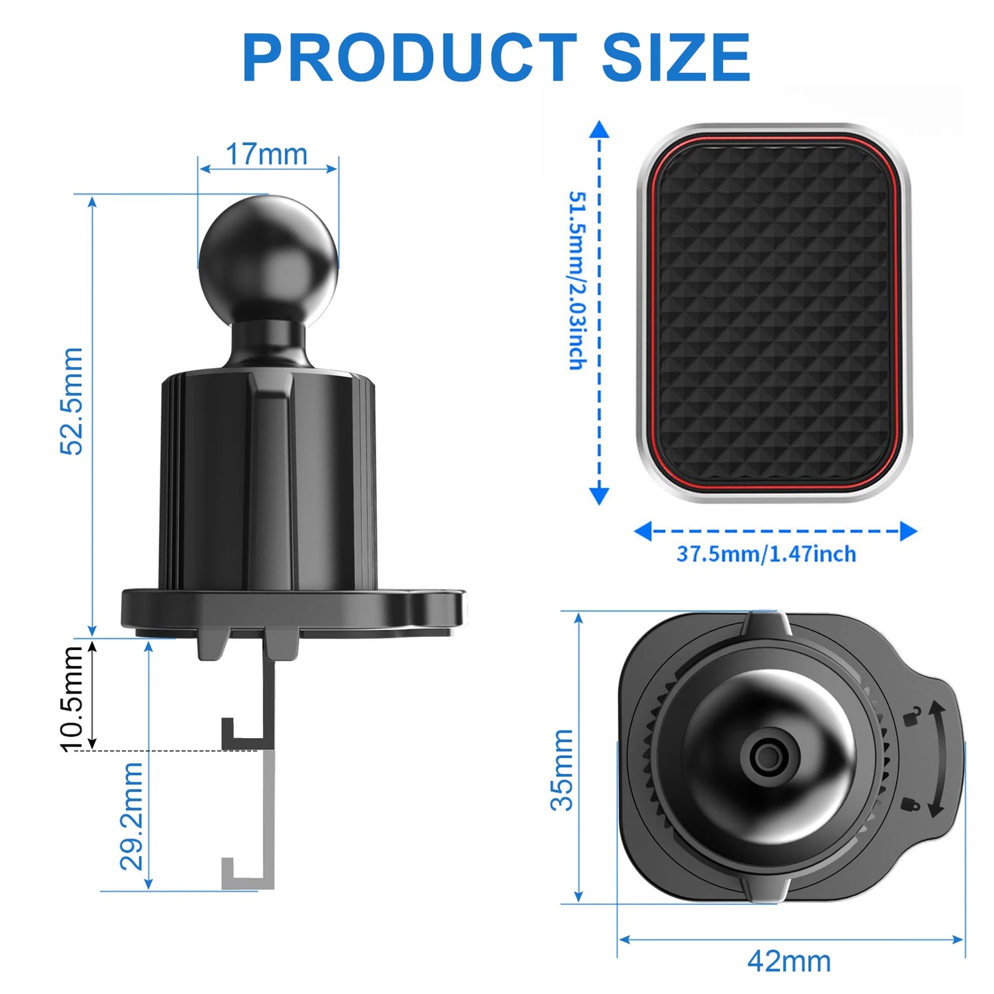 Magnetic Car Phone Holder