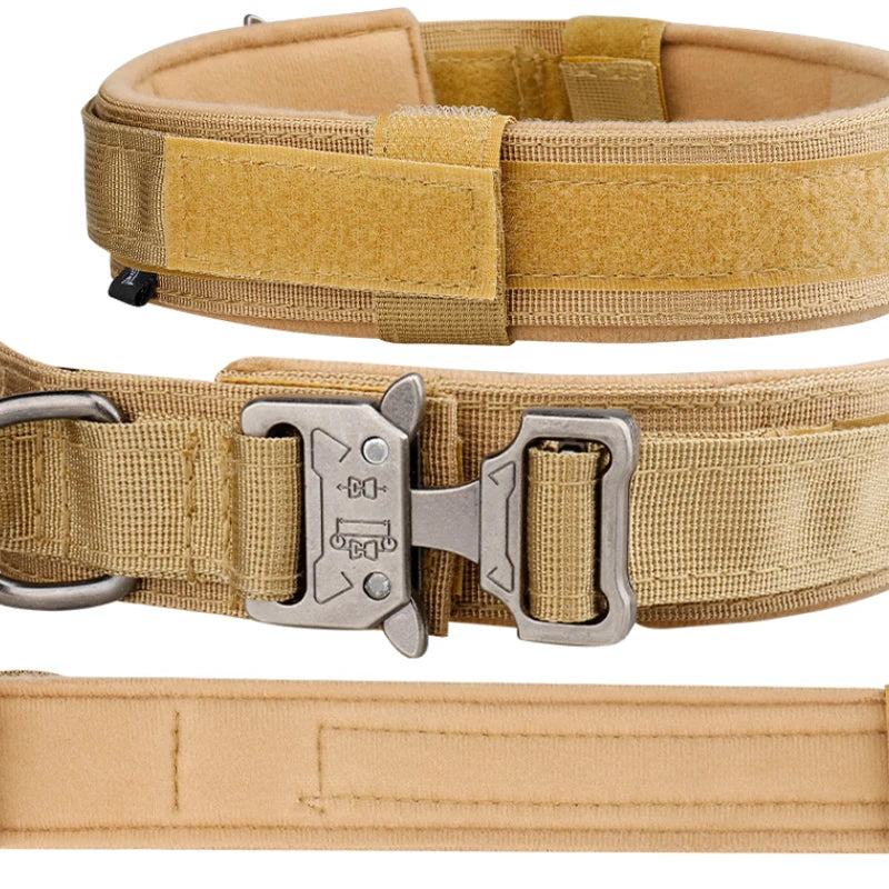 Tactical Dog Collar for Medium and Large Dogs