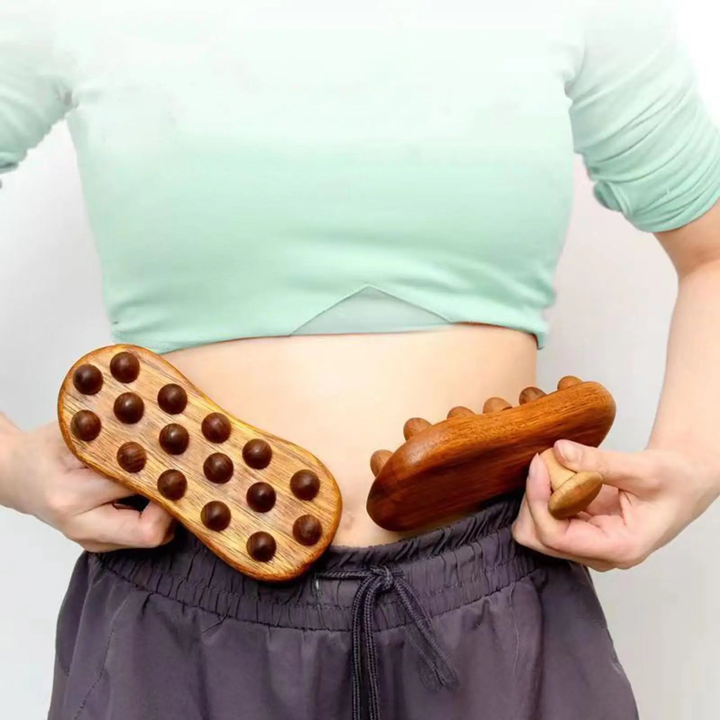 Wooden Massage Brush Therapy Tool