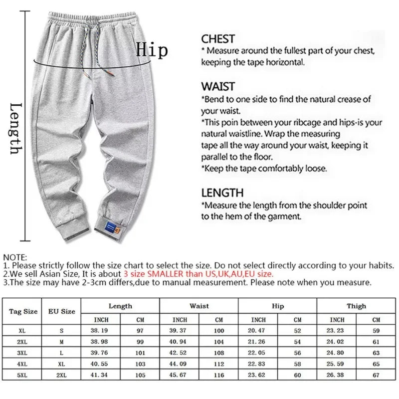 Winter Warmth: Men's Loose Fleece Joggers